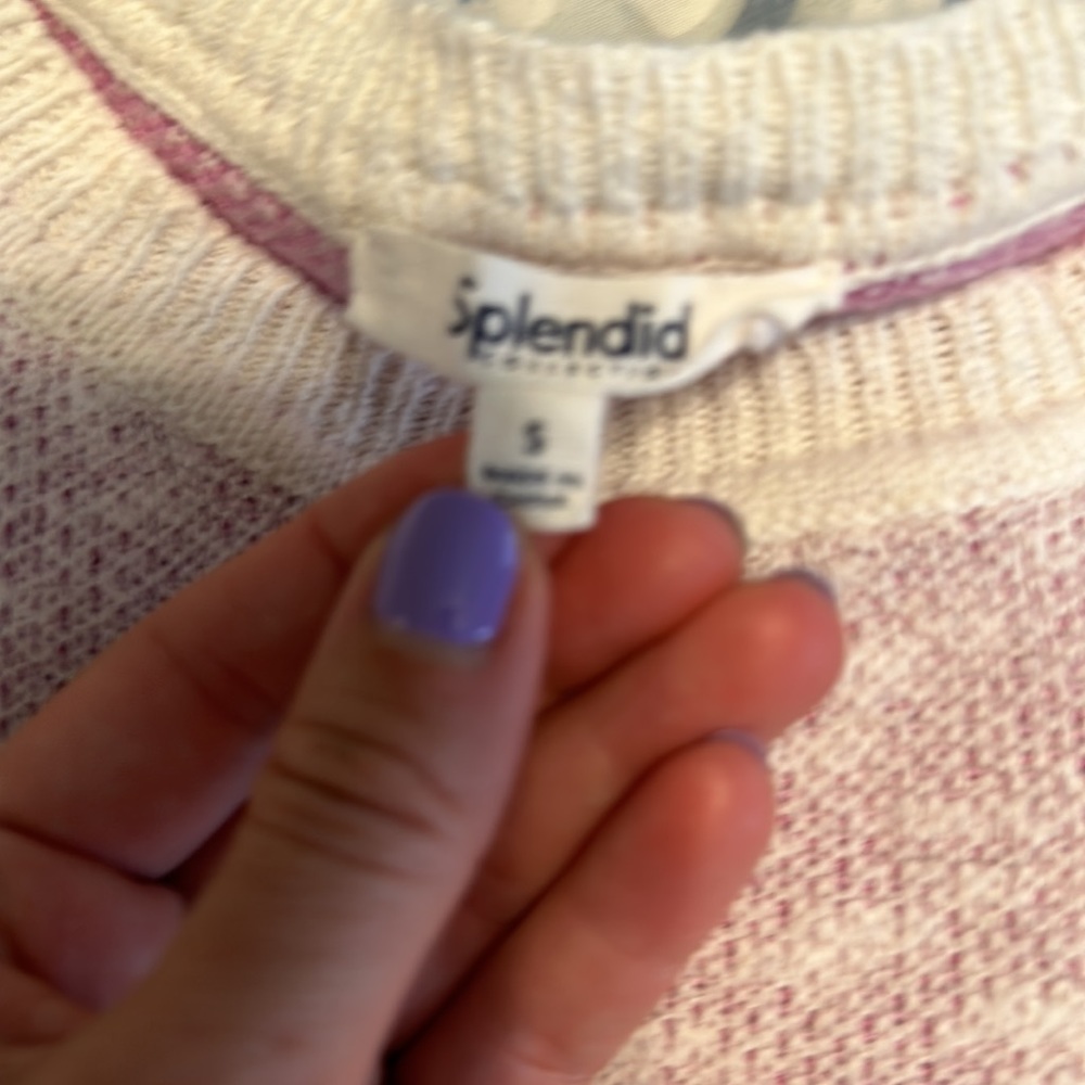 Splendid aster crew neck sweater - Picture 2 of 8